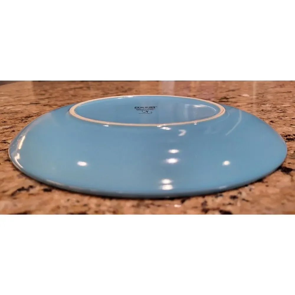 (Qty 1) Ikea Fargrik Turquoise Blue Salad Plate IKEA Of Sweden 21963
